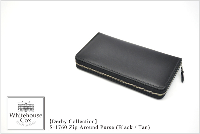 Whitehouse Cox 【Derby Collection】S-1760 Zip Round Purse