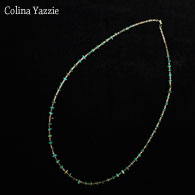 Colina Yazzie Tq.Nugget Necklace