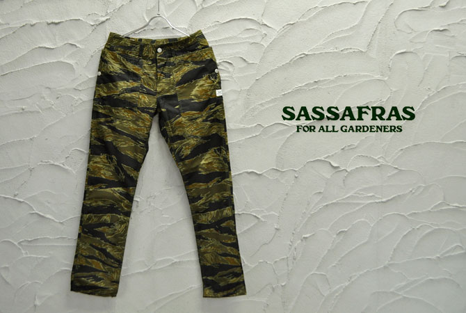 SASSAFRAS Fall Leaf Sprayer Pants (Weeds Poplin)