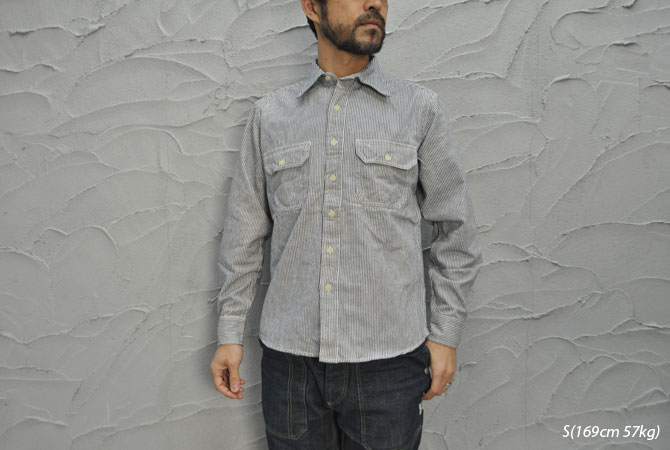 CAMCO L/S Hickory Stripe Work Shirts 