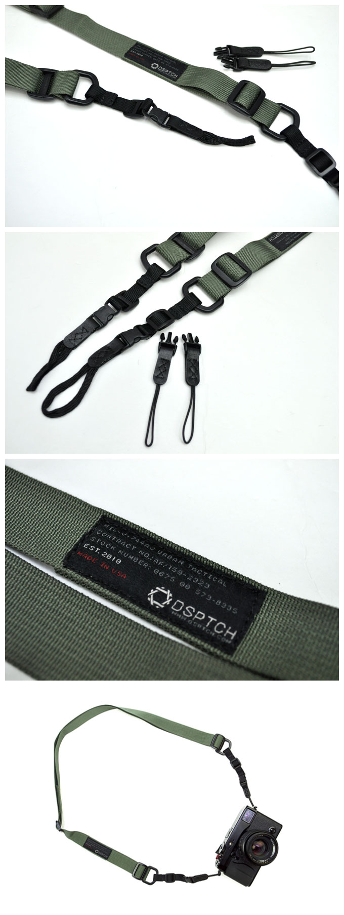 DSPTCH Standard Camera Sling Strap 