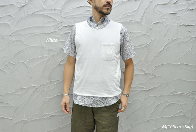 ENGINEERED GARMENTS Scrimmage Vest (Jersey)