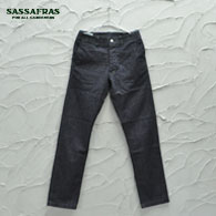 SASSAFRAS Sprayer Pants(9oz Denim) 