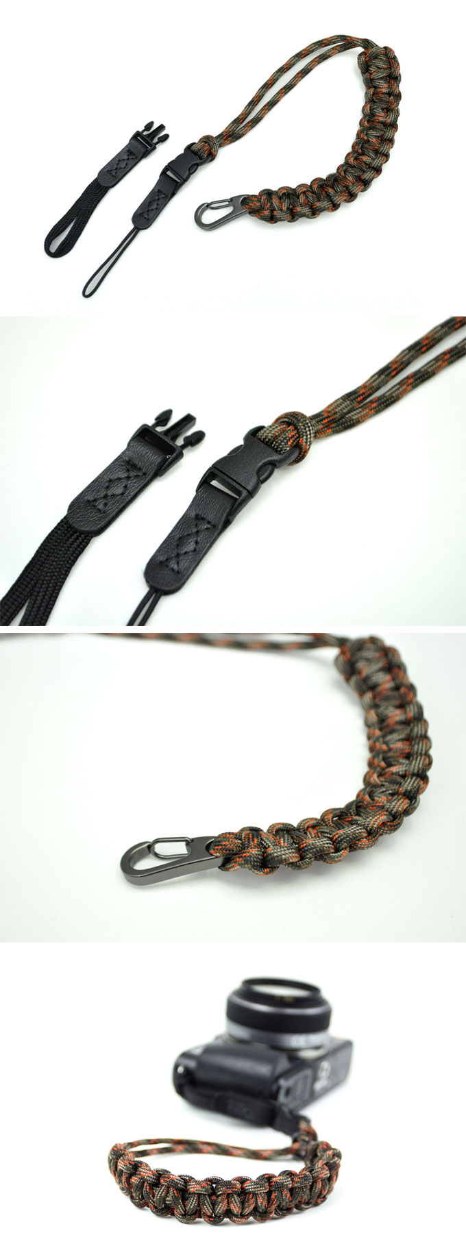 DSPTCH Camera Wrist Strap(Gunmetal)