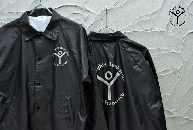 City Lights Bookstore Coach Jacket(Logo)