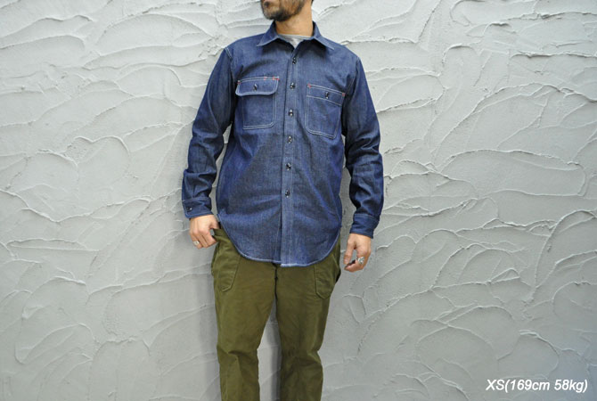 ENGINEERED GARMENTS 【Workaday】Utility Shirt(Lt.Weight Denim) 