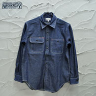 ENGINEERED GARMENTS 【Workaday】Utility Shirt(Lt.Weight Denim) 