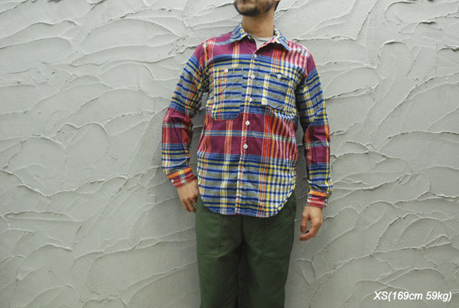 ENGINEERED GARMENTS 【2017S/S】Work Shirt(Big Plaid)