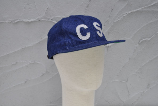 EBBETS FIELD FLANNELS Denim 6 Pannel Ball Cap(CHICKEN SHACK別注