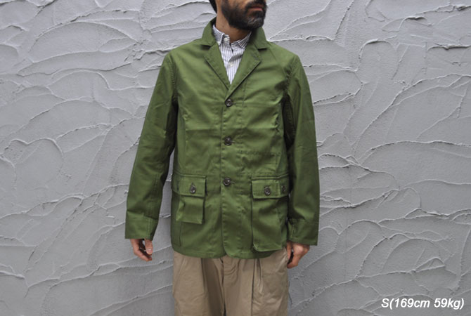 SASSAFRAS G.D.U Leaf Jacket(Back Satin) 