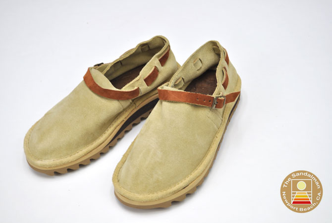 THE SANDALMAN  当店別注Lace Buckle Shoe(Suede)Ripple Sole