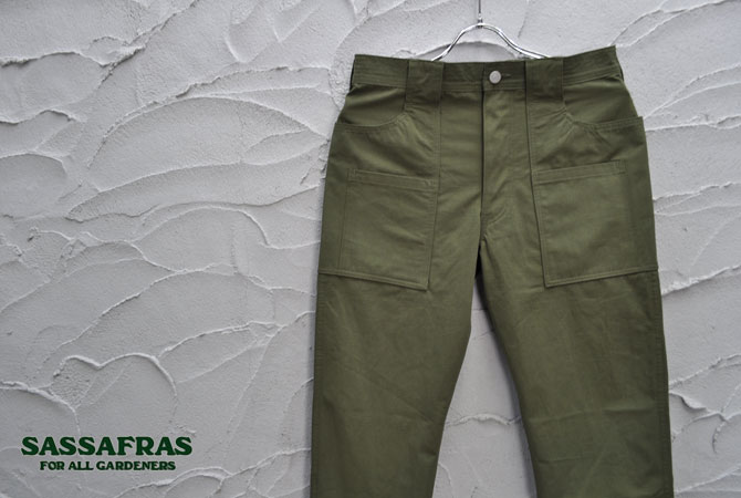 SASSAFRAS Weeds Pants (C/N Ripstop 50/50)