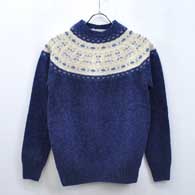 INVERALLAN Crew Neck Fairlsle Yoke