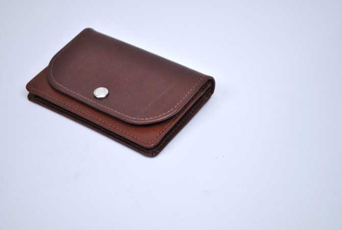 Whitehouse Cox 【Antique】S-1751 Name Card Case With Gusset 