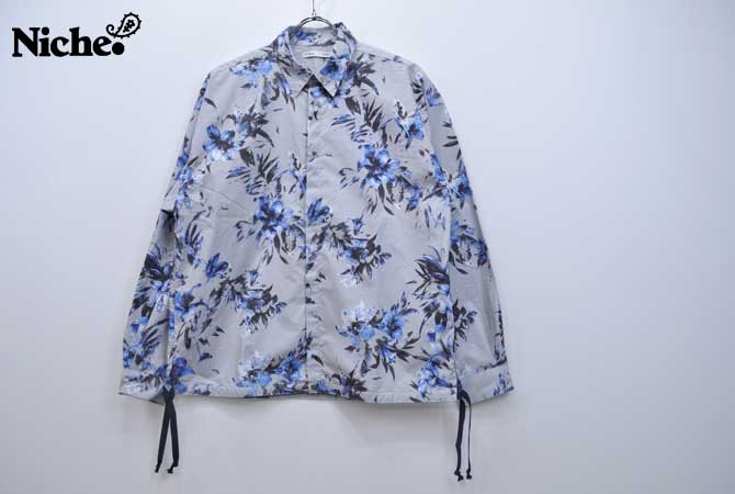 Niche (THIS TIME inc.) Goteo Short Flower Shirts 