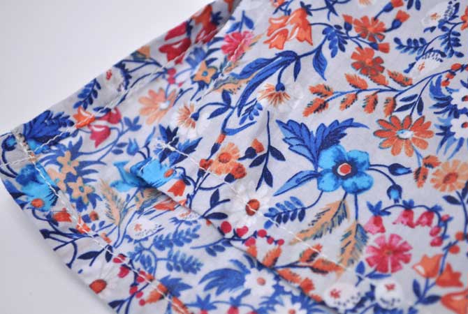 ENGINEERED GARMENTS Camp Shirt(Garden Floral Lawn)