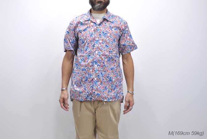 ENGINEERED GARMENTS Camp Shirt(Garden Floral Lawn)