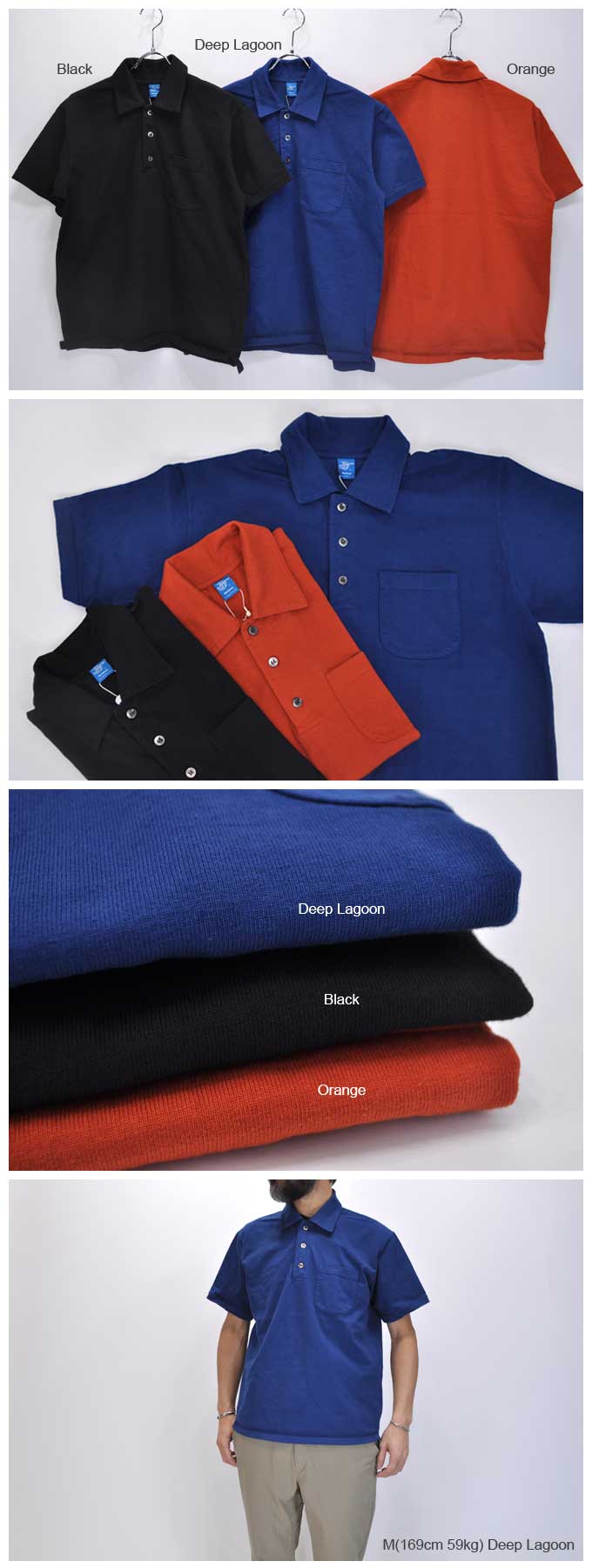 GOOD ON S/S Hvy Polo Tee