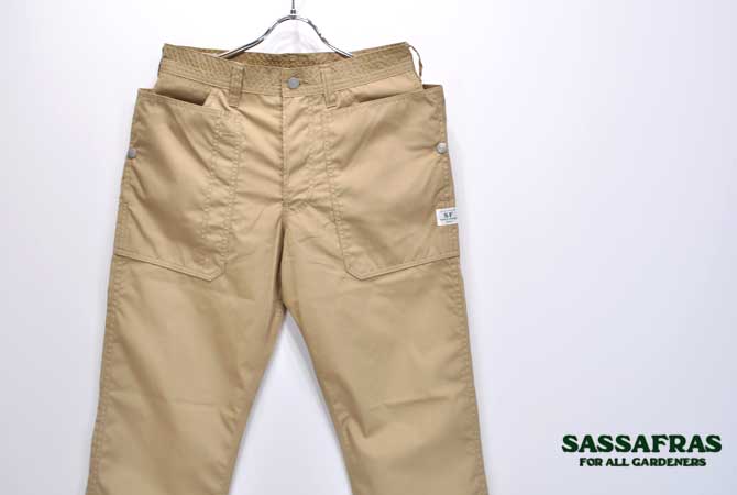 SASSAFRAS Fall Leaf Pants(T/C Weather)