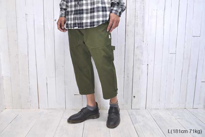 SASSAFRAS Fall Leaf Gardener Pants 2/3 (Ventile Oxford) 