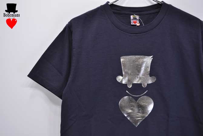 Bohemians S/S Tee(Silver Love & Hat)