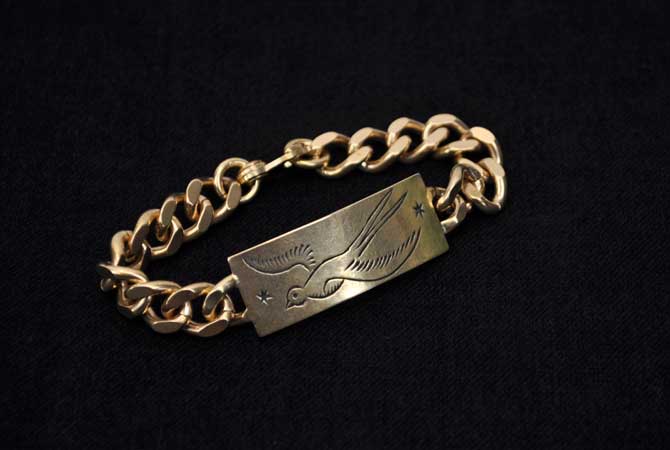 LHN Jewelry Swallow ID Bracelet