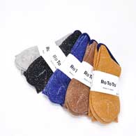 Rototo Washi Pile Socks 