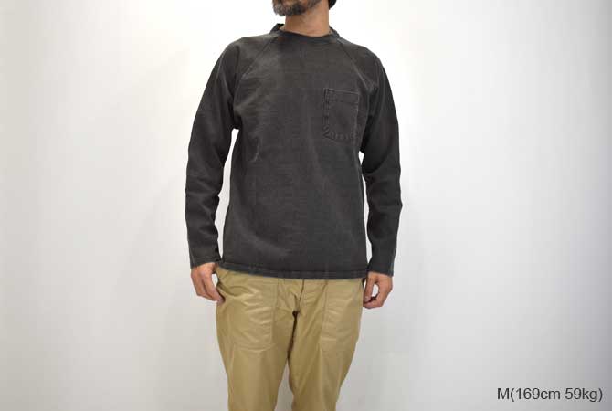 GOOD ON HVY Jersey LS Raglan PKT Tee