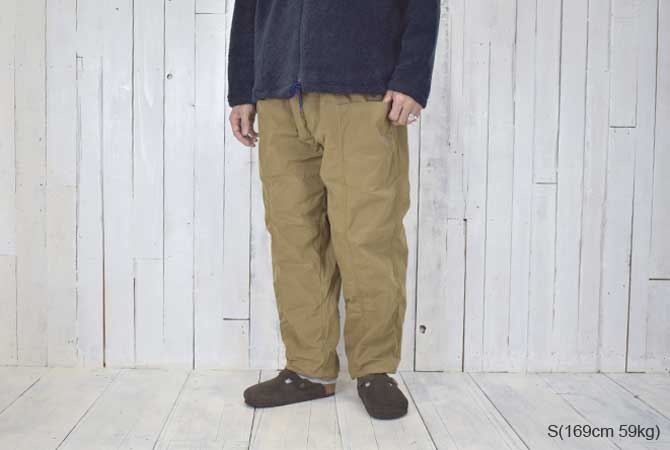 South2 West8 Belted Center Seam Pant（Wax Coating）