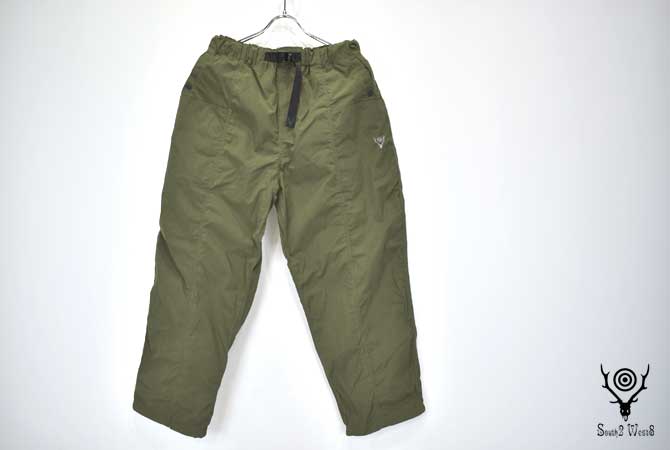 South2 West8 Belted Center Seam Pant（Wax Coating）