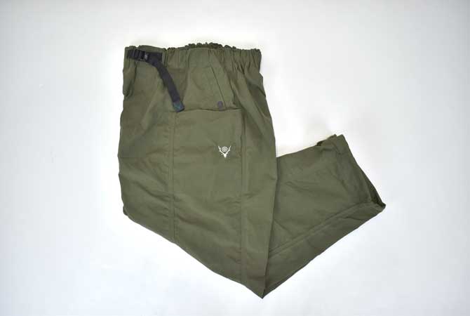 South2 West8 Belted Center Seam Pant（Wax Coating）