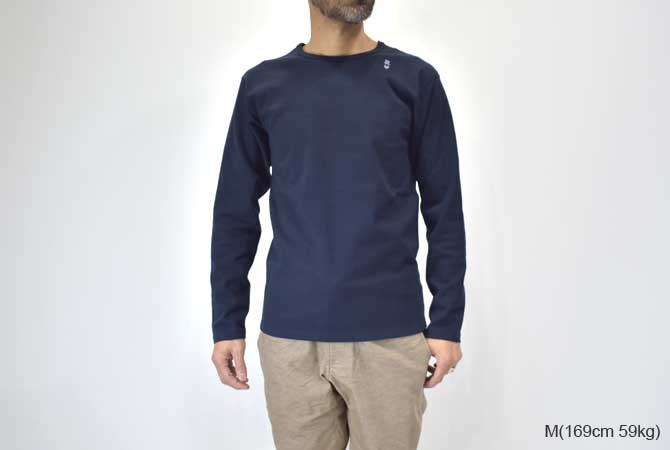 Bohemians Crew Neck L/S Tee(Span Rib)