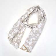 ENGINEERED GARMENTS Long Scarf (Floral Printed Lawn)