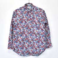 ENGINEERED GARMENTS Short Collar Shirt (Floral Lawn)