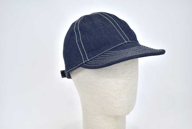 Nigel Cabourn 【Lybro】Mechanics Cap (JP Denim)