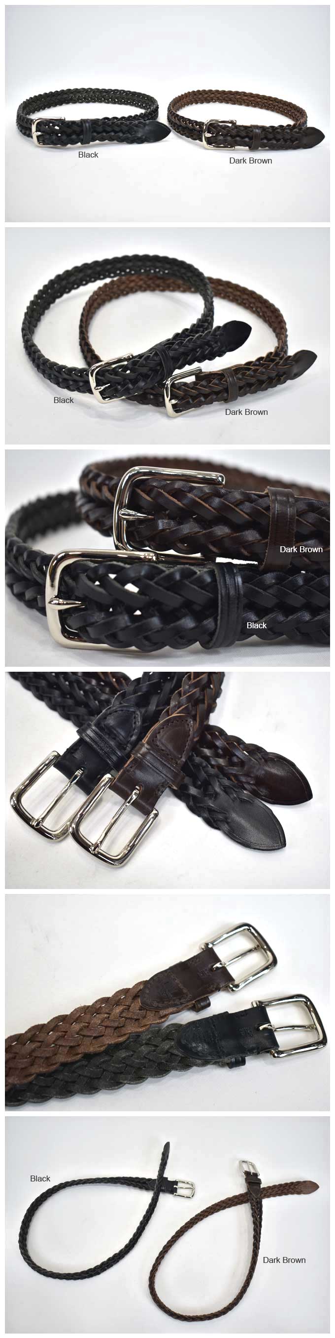 Whitehouse Cox  P-2274 Planted Belt (Cow Hide/28mm)