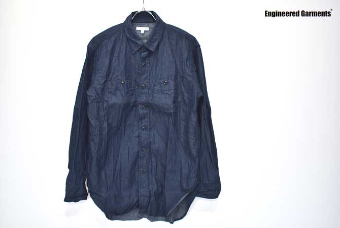 ENGINEERED GARMENTS Work Shirt (4.5oz Denim) 