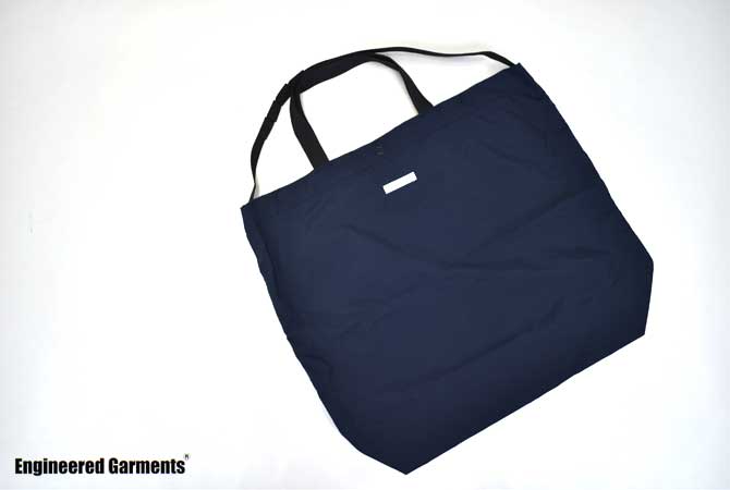 ENGINEERED GARMENTS Carry All Tote  (Acrylic Coated Nylon Taffeta)