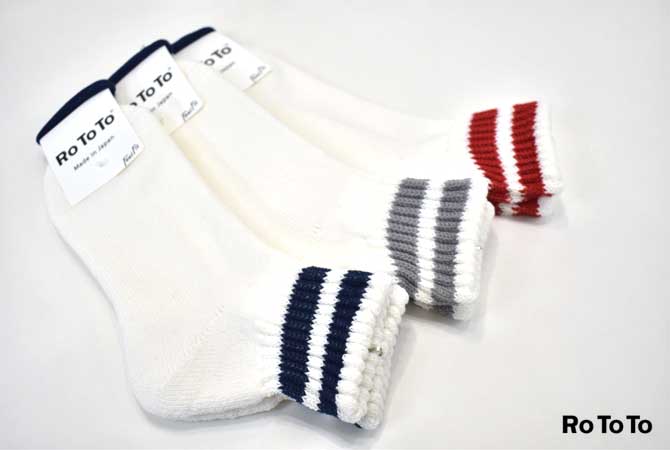 Rototo R1020 O.S Pile Line Socks