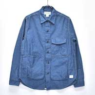 SASSAFRAS Dig Crew Half (5oz Chambray）