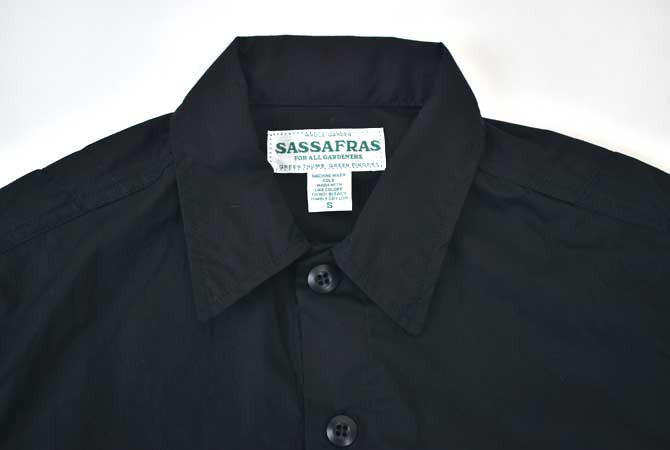 SASSAFRAS Dig Crew Half (Poplin）