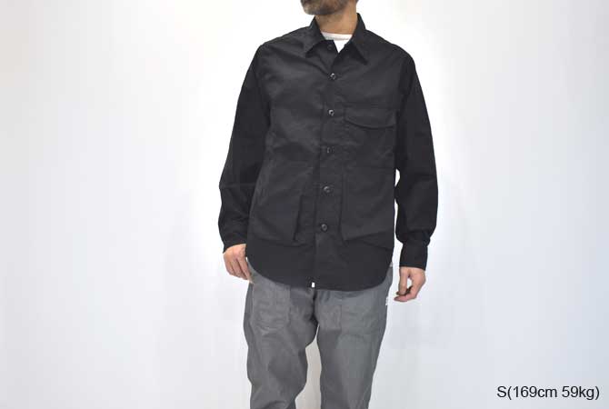 SASSAFRAS Dig Crew Half (Poplin）