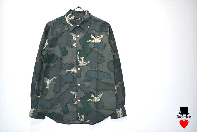 Bohemians Reg L/S Shirt (Comoflage Pigeon ZC)