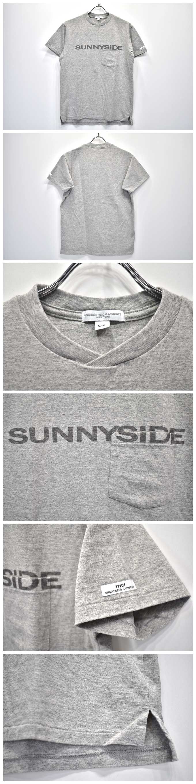 FWK ENGINEERED GARMENTS Print Cross Crew Neck T-Shirt (Sunnyside) 