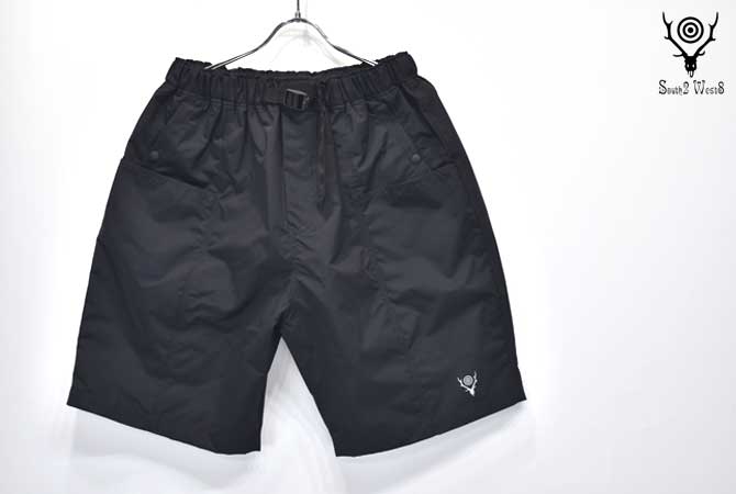 South2 West8 Belted Center Seam Short (Nylon Tussor)