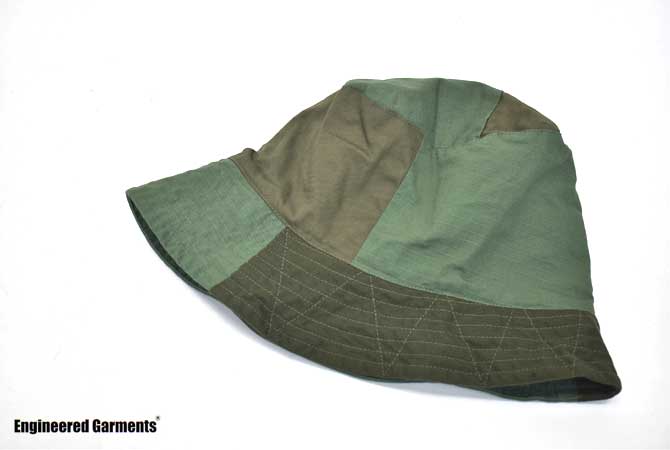 ENGINEERED GARMENTS Bucket Hat(Cotton Ripstop)