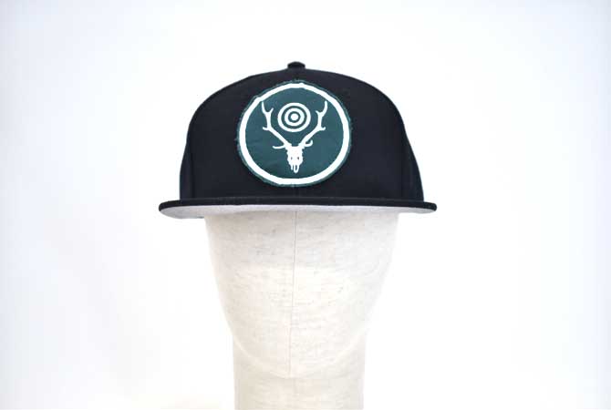 South2 West8 Baseball Cap(Black-Emblem）