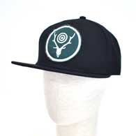 South2 West8 Baseball Cap(Black-Emblem）