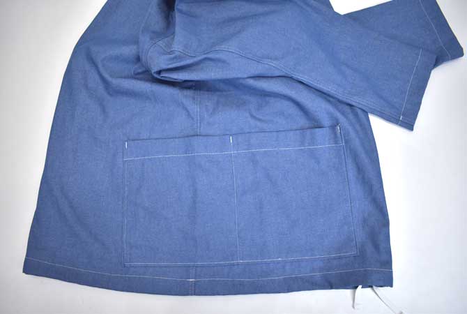 ENGINEERED GARMENTS 【Workaday】Smock Popover (6oz Cotton Denim) 