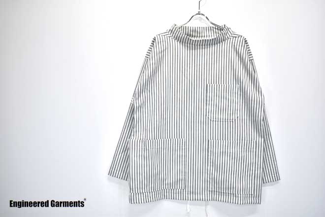 ENGINEERED GARMENTS 【Workaday】Smock Popover (Cotton Railroad St.) 